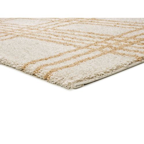 Tapis Shaggy Helia 8808 Beige 133x190 Cm