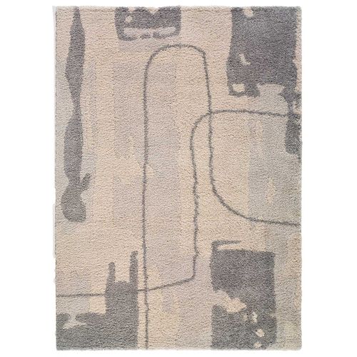 Tapis Shaggy Helia 8812 Gris/beige 80x150 Cm