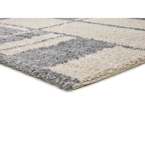 Tapis Shaggy Helia 8816 Beige/gris 80x150 Cm