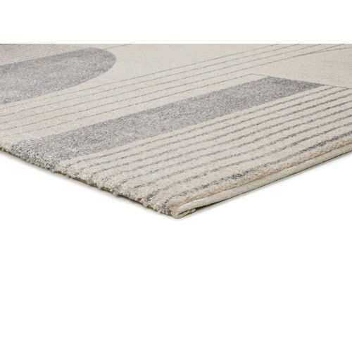 Tapis Géométrique Porto 12917 Crème/gris 80x150 Cm