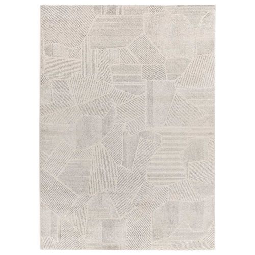Tapis Abstrait Porto 12919 Crème/gris 80x150 Cm