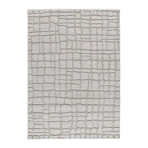 Tapis Scandinave à Relief Juno 13 Gris 126x190 Cm