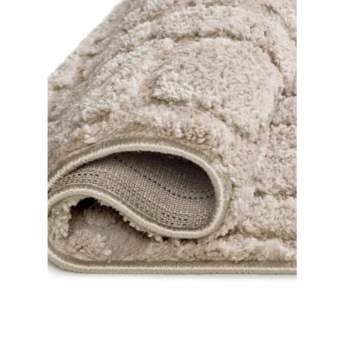 Tapis Scandinave à Relief Juno 13 Taupe 152x235 Cm