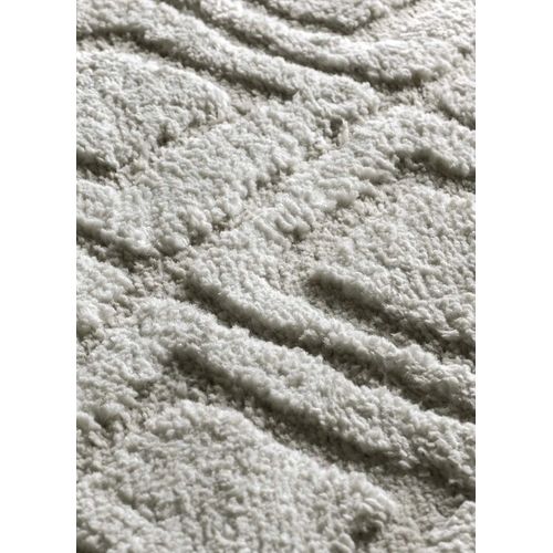 Tapis Scandinave à Relief Juno 111 Gris 126x190 Cm