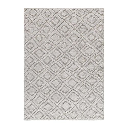 Tapis Scandinave à Relief Juno 111 Gris 126x190 Cm