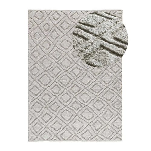 Tapis Scandinave à Relief Juno 111 Gris 190x285 Cm