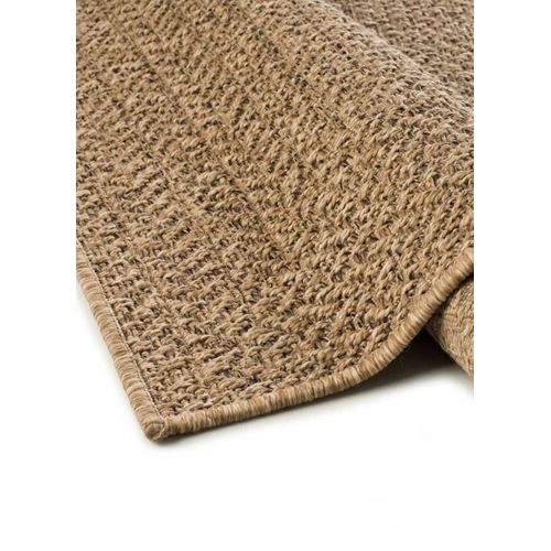 Tapis Extérieur Effet Jute Acra 5001 Marron Clair 160x230 Cm