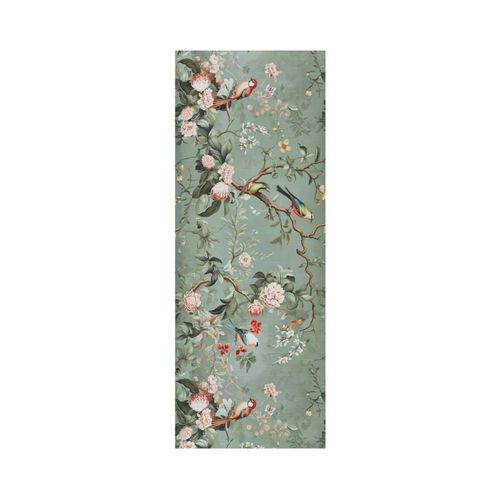Tapis De Cuisine Fleurs Ricci Monet Vert 52x100 Cm