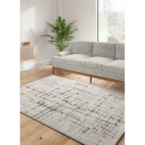 Tapis Moderne Ceres 28001 Crème / Marron 133x190 Cm