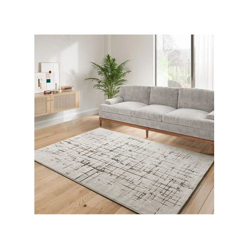 Tapis Moderne Ceres 28001 Crème / Marron 133x190 Cm