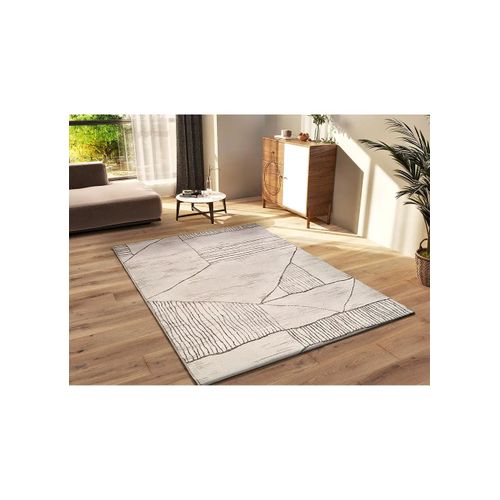 Tapis Ethnique Ceres 54003 Crème / Marron 80x120 Cm