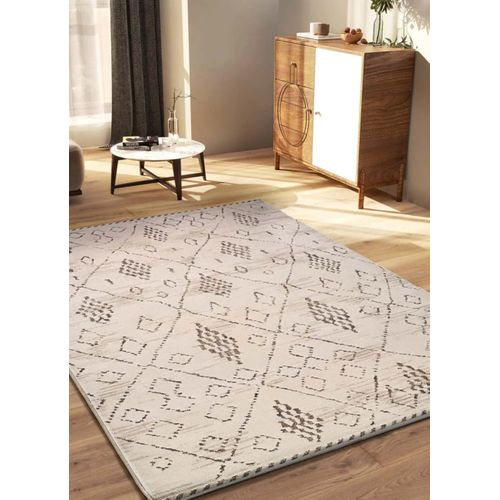 Tapis Ethnique Ceres 54008 Crème / Marron 80x120 Cm