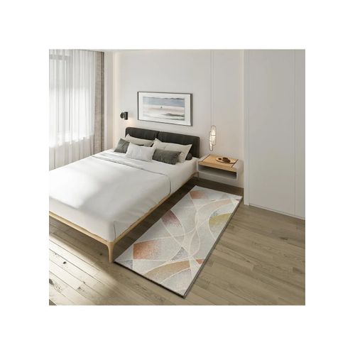 Tapis Abstrait Tamaris 16802 Multicolore / Beige 80x200 Cm