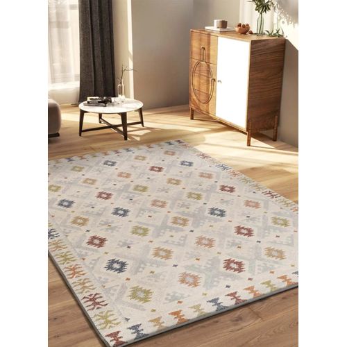 Tapis Ethnique Tamaris 16805 Multicolore / Beige 133x190 Cm
