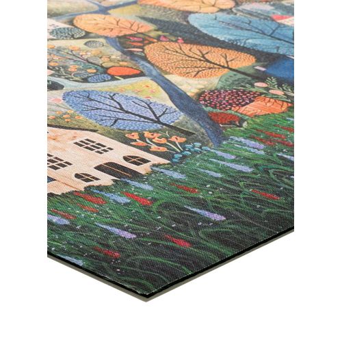 Tapis De Cuisine Paysage Ricci Ortisei Multicolore 52x200 Cm