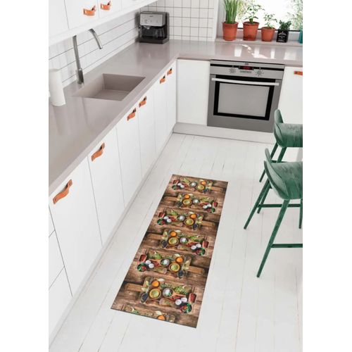 Tapis De Cuisine Épices Ricci Herbs Multicolore 52x200 Cm
