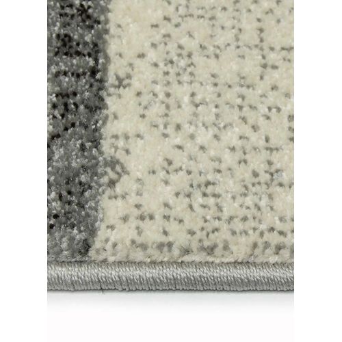 Tapis Géométrique Amber 12006 Gris 57x110 Cm