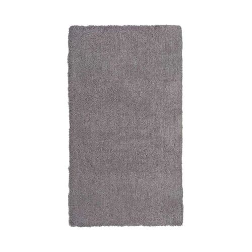 Tapis Shaggy Uni Shanghai Liso Gris 60x110 Cm