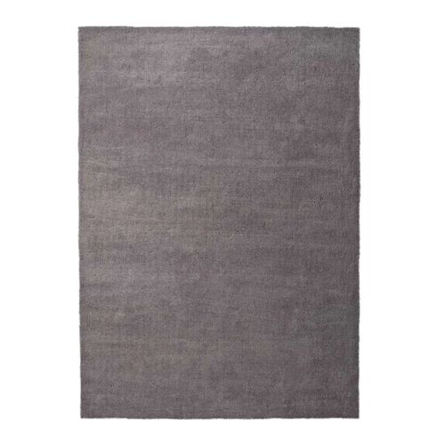 Tapis Shaggy Uni Shanghai Liso Gris 160x230 Cm