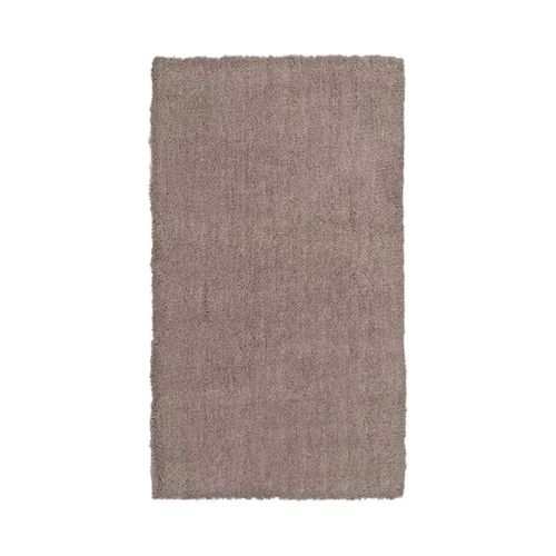 Tapis Shaggy Uni Shanghai Liso Marron 60x110 Cm