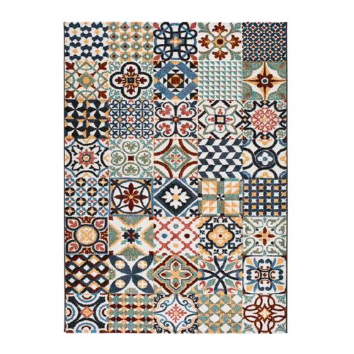 Tapis Géométrique Moar 16192 Multicolore 140x200 Cm