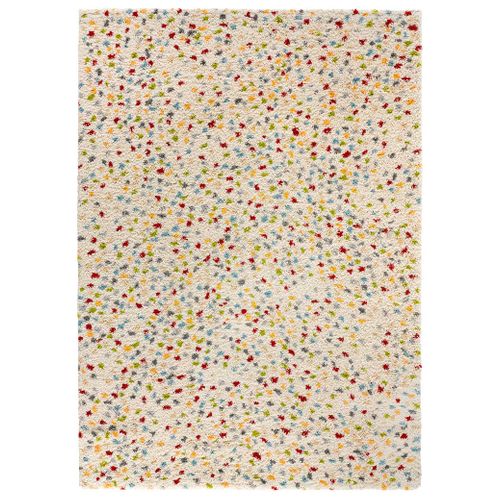 Tapis Shaggy Moderne Kasbah 8598 Beige/multicolore 160x230 Cm