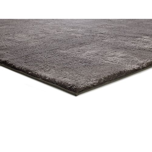 Tapis Lavable Uni Loft Liso Anthracite 60x120 Cm