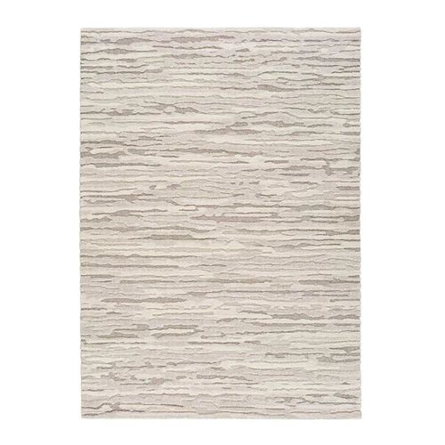 Tapis Abstrait à Relief Yen 59617 Beige 160x230 Cm