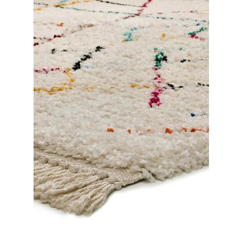 Tapis Berbère Yebel 807 Crème/multicolore 160x230 Cm