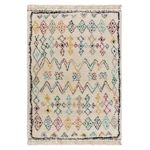 Tapis Berbère Yebel 6221 Crème/multicolore 120x170 Cm
