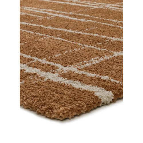 Tapis Abstrait Venus 68123 Cuivre 80x150 Cm