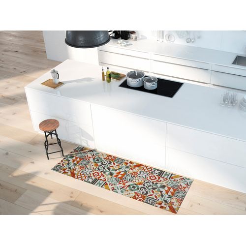 Tapis De Cuisine Bohème Sprinty Toscanella Multicolore 52x100 Cm