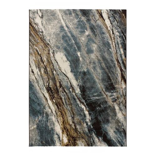 Tapis Effet Marbre Marmol Madera 12312 Gris 160x230 Cm