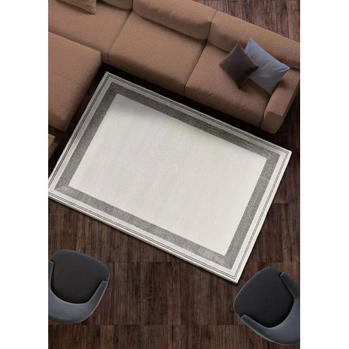 Tapis Moderne Marco 16582 Blanc/noir 80x150 Cm