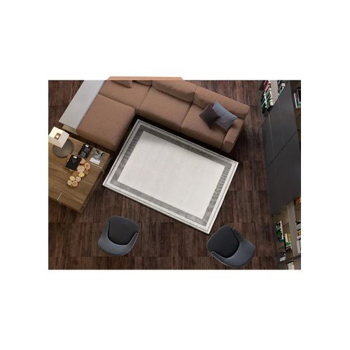 Tapis Moderne Marco 16582 Blanc/noir 140x200 Cm