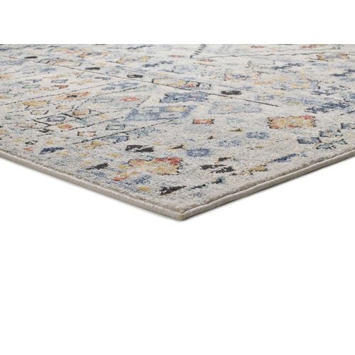 Tapis Ethnique Mabel 3773 Beige/bleu/multicolore 80x150 Cm
