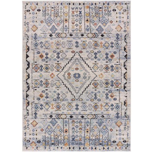 Tapis Ethnique Mabel 3773 Beige/bleu/multicolore 80x150 Cm