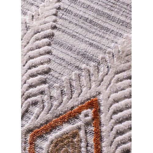 Tapis Ethnique Broadway 5184 Gris/multicolore 77x150 Cm