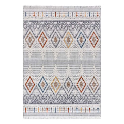 Tapis Ethnique Broadway 5184 Gris/multicolore 77x150 Cm