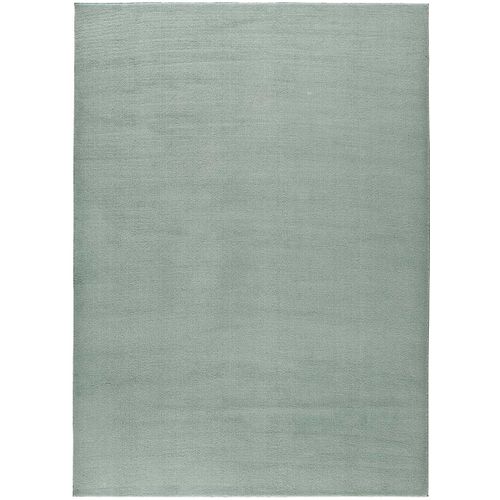Tapis Lavable Uni Loft Liso Vert 80x150 Cm