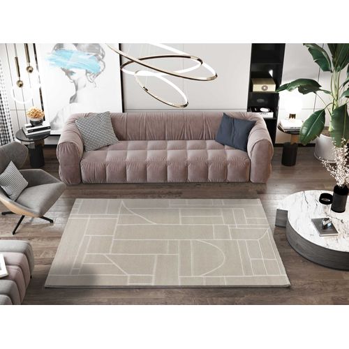 Tapis Abstrait Hl-ethnic 12509 Crème 200x300 Cm