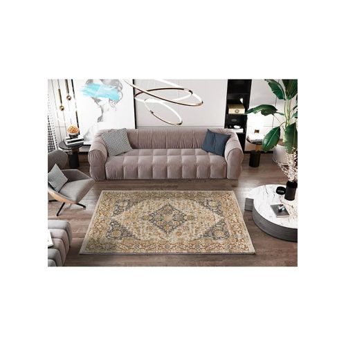 Tapis Vintage Delta 12692 Beige/gris 160x230 Cm