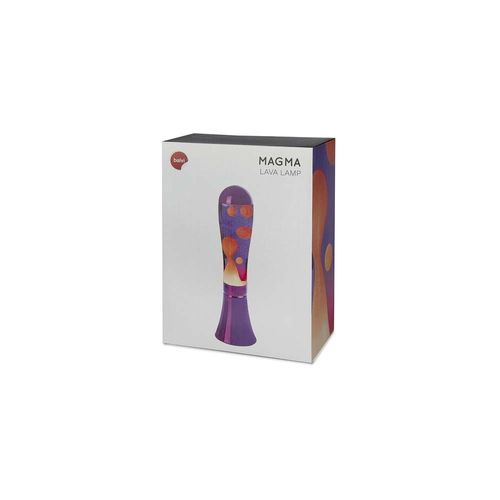 Lampe à Poser En Aluminium Et Verre Magma Violet