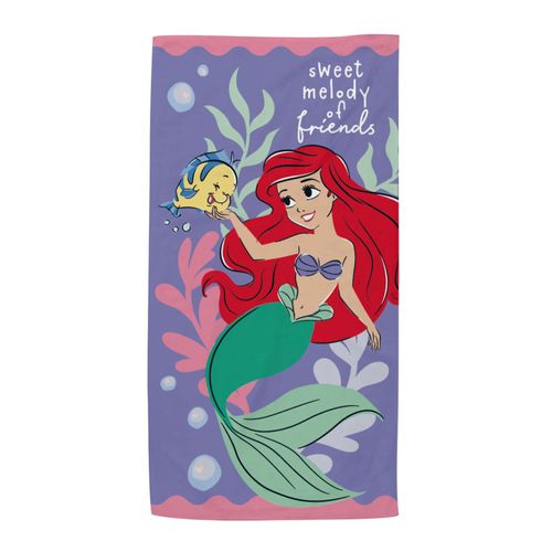 Serviette De Bain - La Petite Sirène Ariel - 70x140 Cm