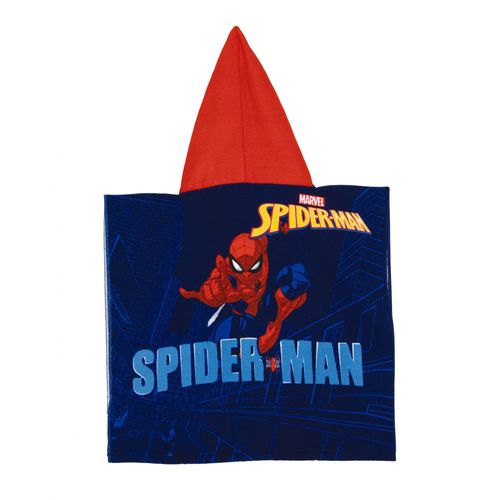 Poncho Microfibre - Spiderman - 50x50 Cm
