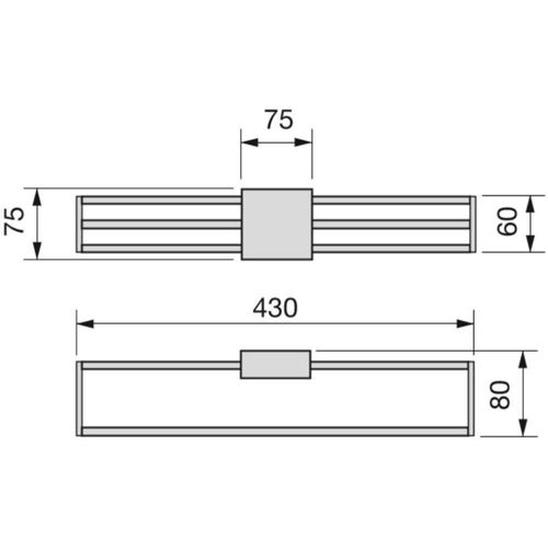 Porte-cravates Latéral Extractible Self