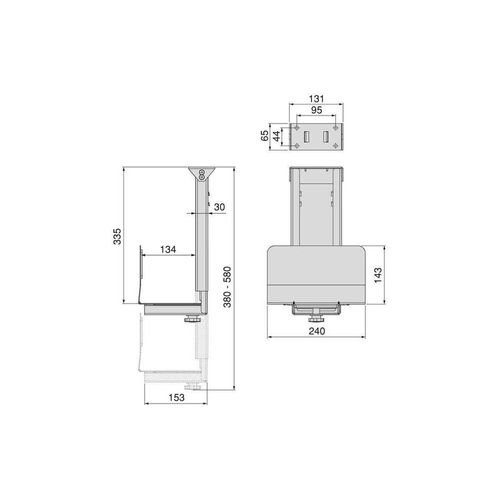 Support Pour Unité Centrale En Acier