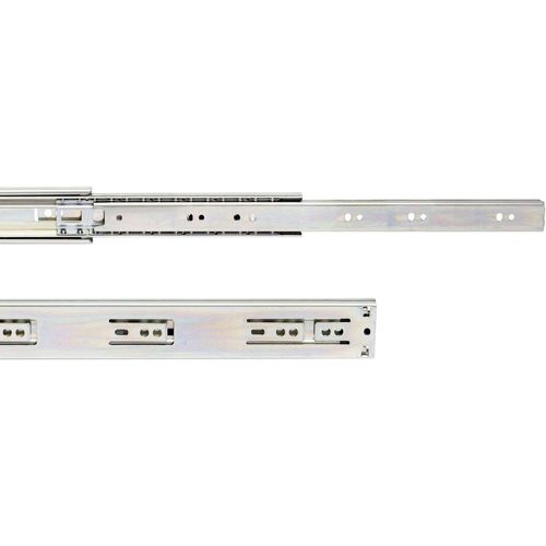 Paire De Coulisses à Billes Pour Tiroirs à Sortie Totale Hauteur 45 Mm