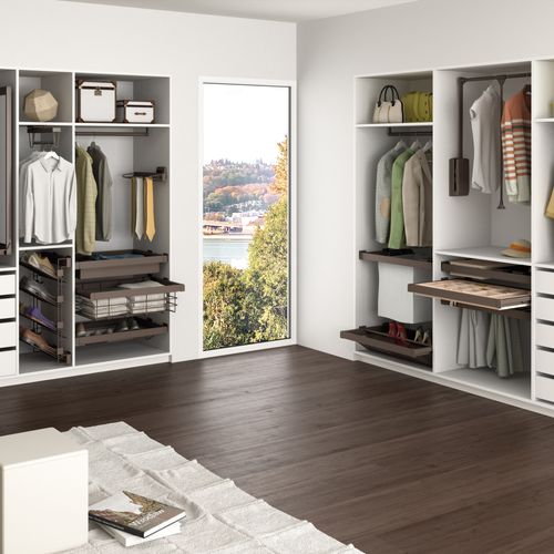 Range-chaussures Extractible Moka