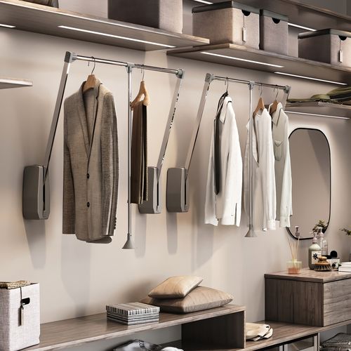 Penderie Rabattable Murale Pour Armoire Hang